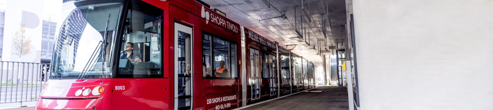 Elektroinstallationen für den Bahnhof Shoppi Tivoli der Limmattalbahn Featured Image