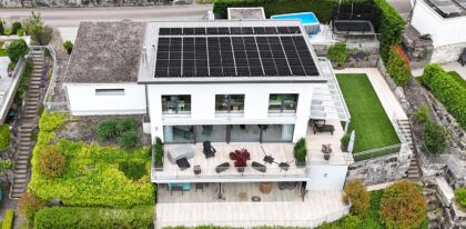 Konzeption, Baueingabe und Installation einer PV-Anlage in Schattdorf