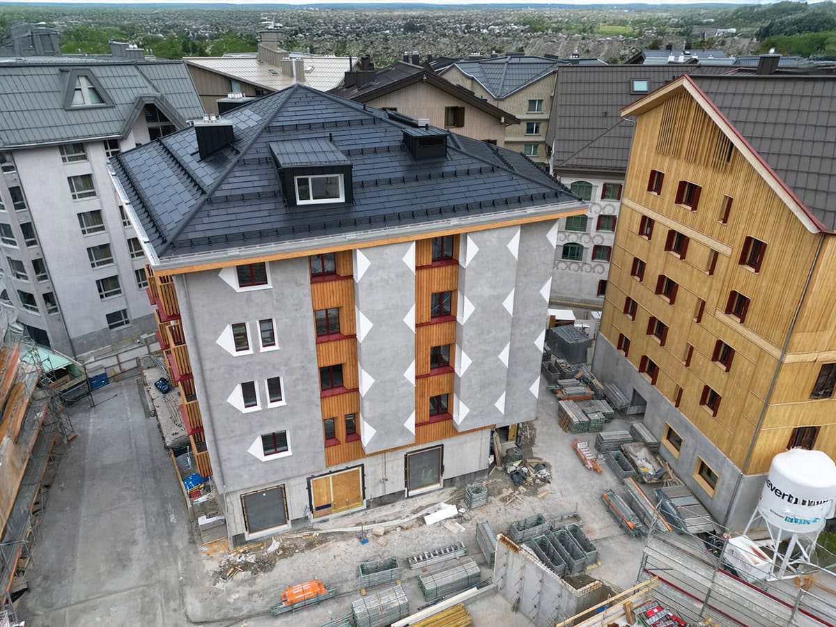 Neubau des Mehrfamilienhauses AVA in Andermatt